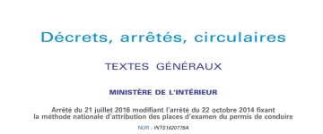 La méthode nationale d’attribution des droits à places d’examens (MNA)